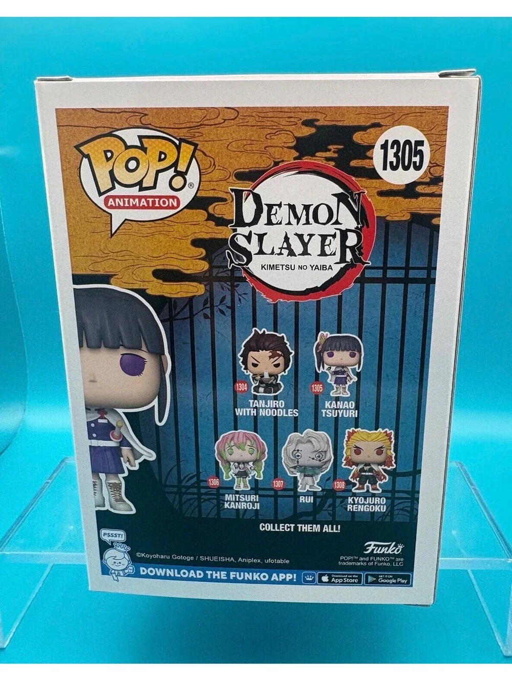 Brianna Knickerbocker signed Kanao Tsuyuri DS Funko pop 1305 with MAS COA